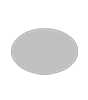 Wiederablösbare Klebefolie oval (oval konturgeschnitten) <br>einseitig 4/0-farbig bedruckt