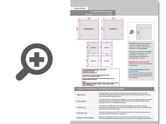 Product Bild loseblattsammlung_21_0_cm_x_21_0_cm__576_bl__tter_pro_sammlung__vorne_und_hinten_schwarz_(1_1)