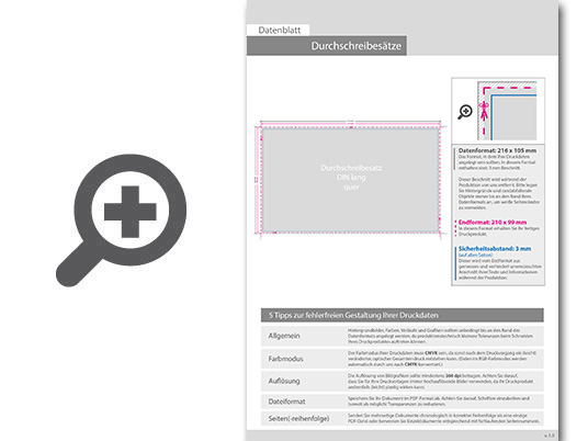 Product Bild durchschreibes__tze_din_lang_quer__5-fach__4_0-farbig__25_s__tze_je_block