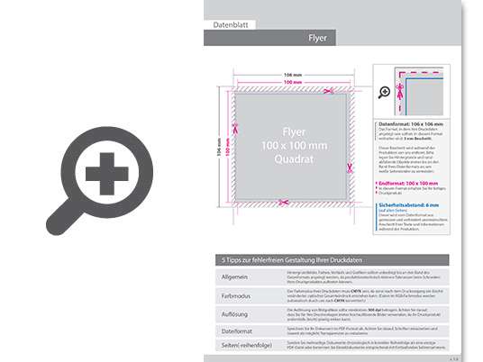 Product Bild flyer_quadrat_10_0_cm_x_10_0_cm__einseitig_bedruckt