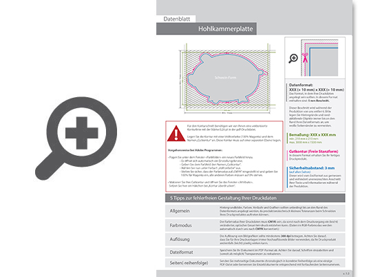 Product Bild karton_mit_wabenstruktur_in_schwein-form_konturgefr__st___einseitig_4_0-farbig_bedruckt