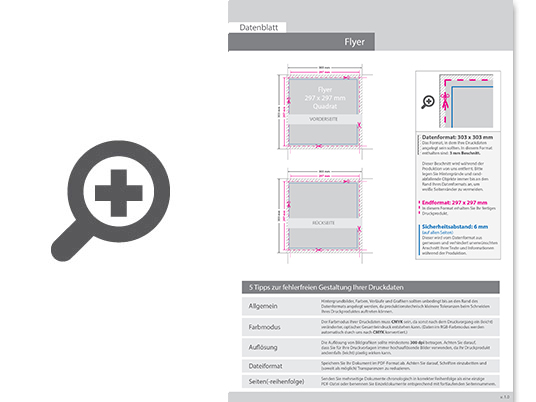 Product Bild neonflyer_gelb_quadrat_29_7_cm_x_29_7_cm